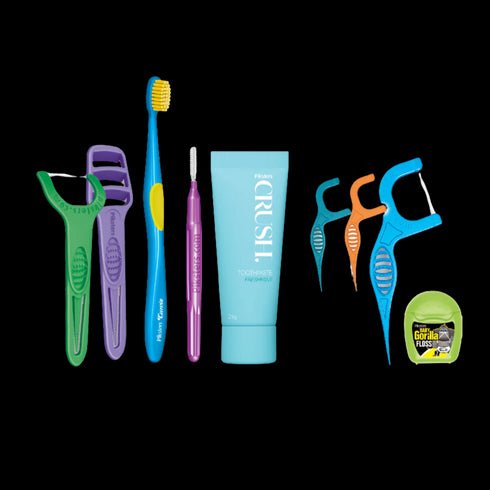 On The Go Essential Oral Care Travel Kit-Piksters-Matakana Pharmacy